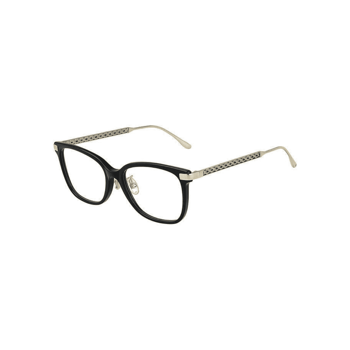 JIMMY CHOO 長方形フレムメカネ JC239 807 Jimmy Choo JC329 - 807 Black | Eyeglasses Woman